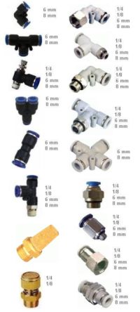 Fittinguri pneumatice utilaje pvc